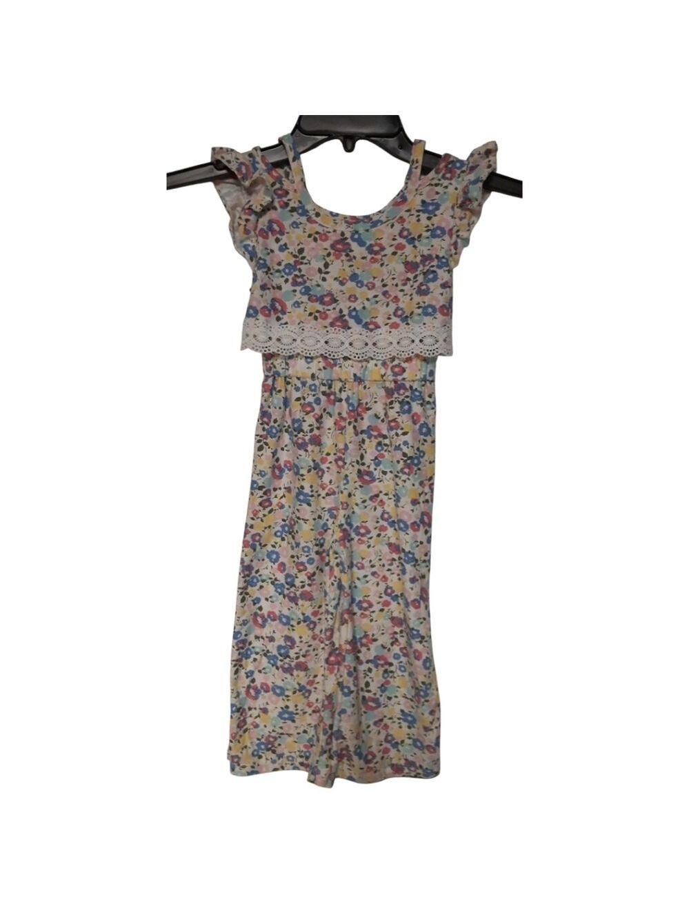 One Step Up Girls Cold Shoulder Jumpsuit Size 2T